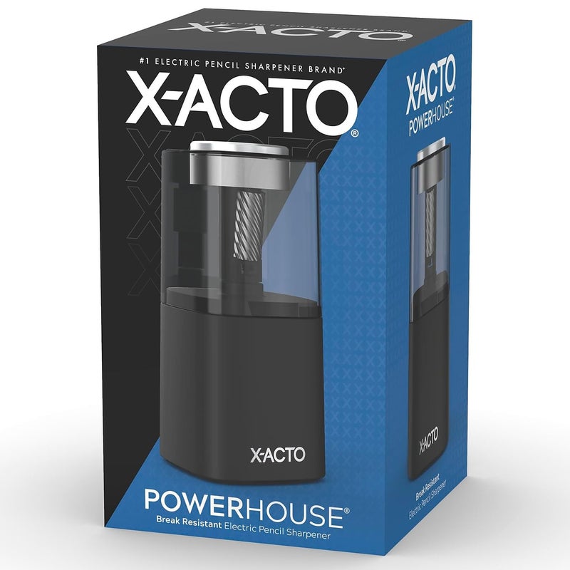 X-ACTOÂ® PowerhouseÂ® Electric Pencil Sharpener Black - Image 1